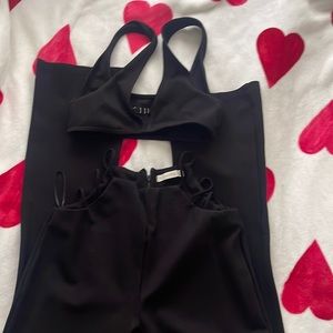Two Piece Black Set (Mary Euphoria)